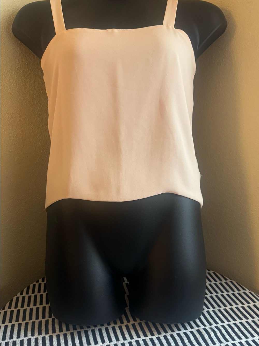 Women's Vintage Blush Pink Camisole Top